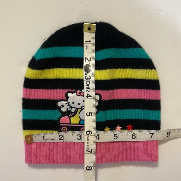 Sanrio Hello Kitty multicolored hat beanie OSFM - Picture 5 of 5